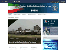 Tablet Screenshot of english.mojahedin.org